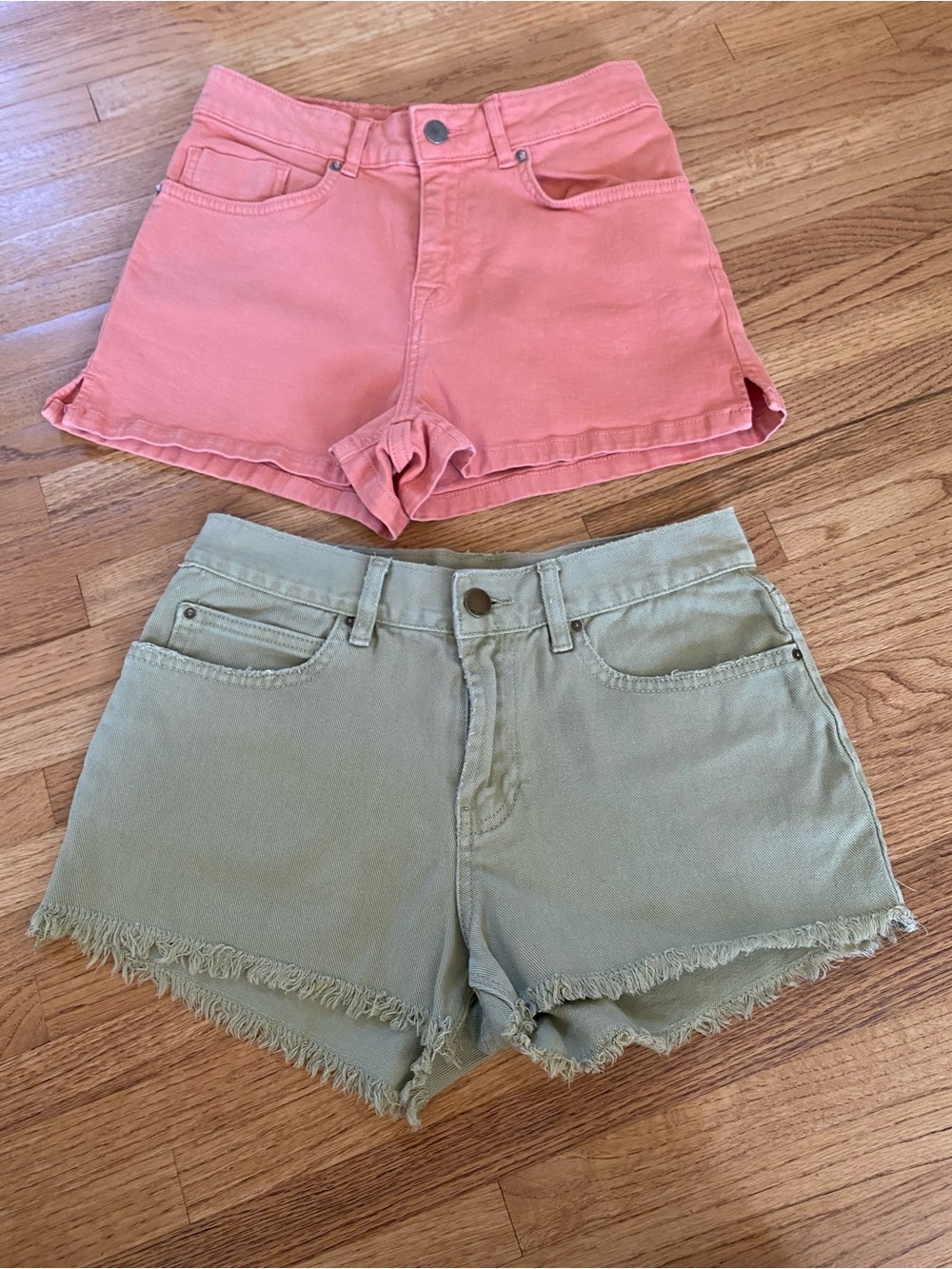 Billabong and Roxy Colored Jean Shorts